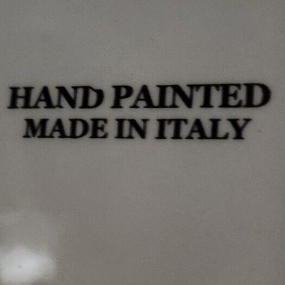 Beautiful Hand Made/Hand Painted Pitcher Made in Italy 20 inch tall - Picture 7 of 13